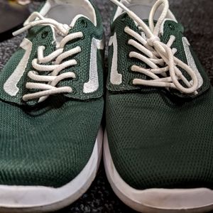Men's Vans Athletic Sneakers, Size 10.5, Dark Green, Ultra Cush Lite